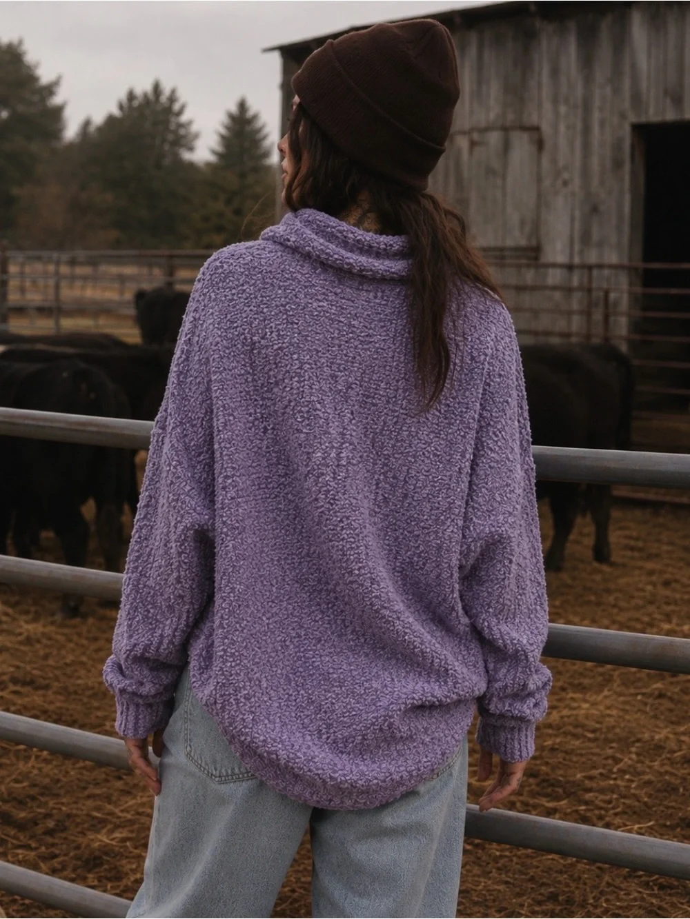 NWT Free People BFF Cowl Neck Sweater